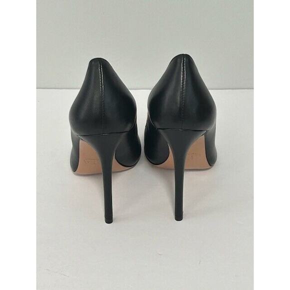 LITA By Ciara Pump Heels Slip On Pointed Toe Stiletto Leather Black 37/6.5 NIB - Picture 6 of 8